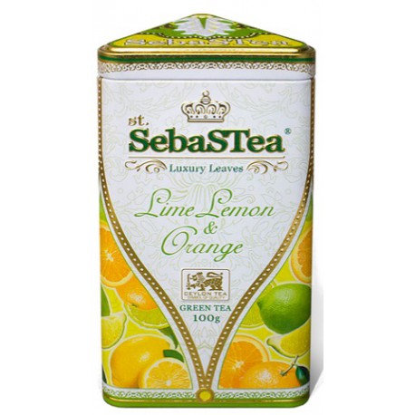 Herbata zielona Lime Lemon&Orange 100g SEBASTEA
